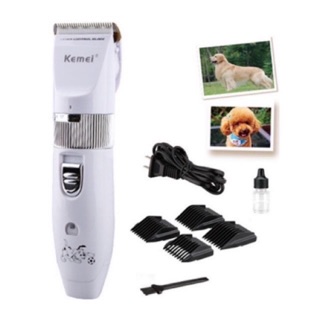 KEMEI  KM-107 ที่ตัดขนหมา ปัตตาเลี่ยน  แบตตาเลี่ยน สำหรับสุนัข หมา PET SCISSORS