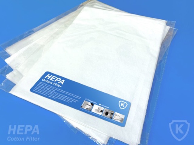 ภาพหน้าปกสินค้าผ้ากรองฝุ่น HEPA Cotton Filter สำหรับ เครื่องฟอกอากาศ เครื่องปรับอากาศ หรือ กรองอากาศ จากร้าน cism_sales บน Shopee