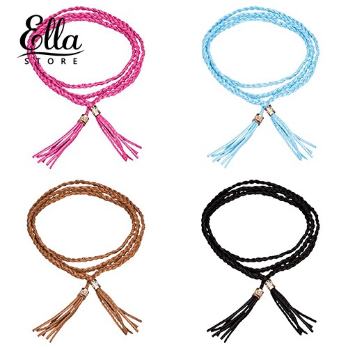 ella-เข็มขัดแฟชั่นสตรีเข็มขัดเชือกผูกเอว