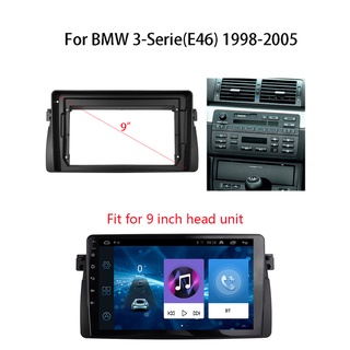 ชุดกรอบรับสัญญาณรถยนต์ 9 นิ้ว สําหรับ BMW 3-Series (E46) 1998-2005