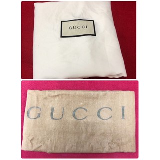 ภาพขนาดย่อของสินค้าถุงผ้าGucci(ไม่แท้)กุชชี่ใส่กันฝุ่นคะ