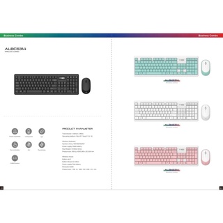 ชุดคีย์บอร์ด + เมาส์ คีย์บอร์ด ไร้สาย และ เม้าท์ไร้สาย C314 Wireless Combo