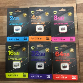 ภาพขนาดย่อของภาพหน้าปกสินค้าเมมโมรี่การ์ด Micro SDHC Card กล้อง/กล้องติดรถยนต์/โทรศัพท์มือถือ 2GB/4GB/8GB/16GB/32GB/64GB จากร้าน m.mai.mm1234 บน Shopee