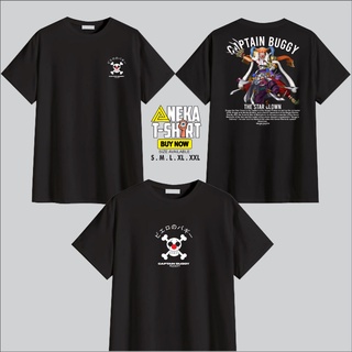 【ใหม่】【100% cotton】เสื้อยืด พิมพ์ลายอนิเมะ One Piece BUGGY THE CLOWN OUKA SHICHIBUKAI สไตล์ญี่ปุ่น 140522