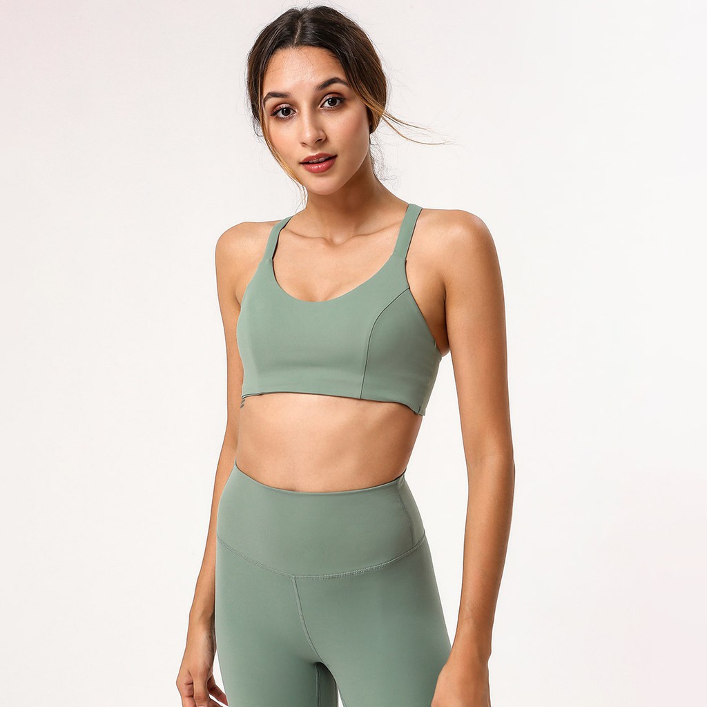 สปอร์ตบรา-บราออกกำลังกาย-สีพื้น-เข้าเซท-soft-amp-simply-sports-bra-collection