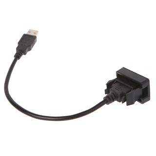 aux usb port สายเคเบิ้ล 12-24 v อะแดปเตอร์ชาร์จสําหรับ toyota vios/corolla