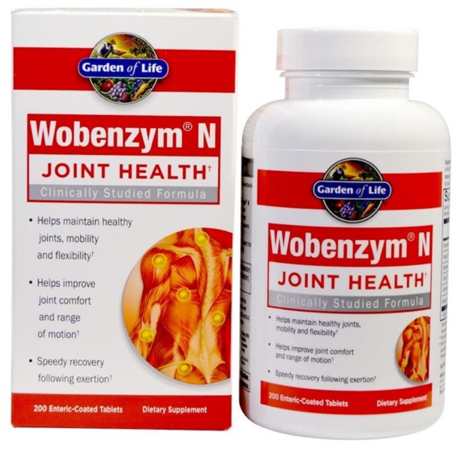 pre-order-สินค้าusa-wobenzym-n-joint-health-200-enteric-coated-tablet