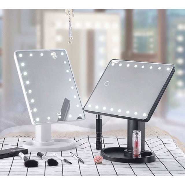 กระจกแต่งหน้าพร้อมไฟ LED | Shopee Thailand