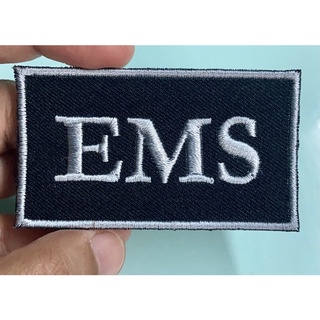 อาร์ม EMS.  ป้าย EMS