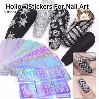 สินค้า 🪴สติ๊กเกอร์แต่งเล็บ สติ๊กเกอร์ลายฉลุ Hollow Stickers For Nail Art