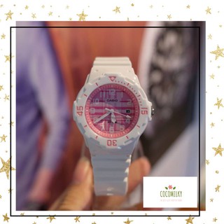 นาฬิกาข้อมือ Casio รุ่น LRW-200H-4CVDF Casio Womens Watches LRW-200H-4CVDF Pink &amp; White