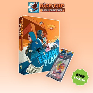 [ของแท้] Escape Plan Kickstarter + Upgrade Pack Board Game