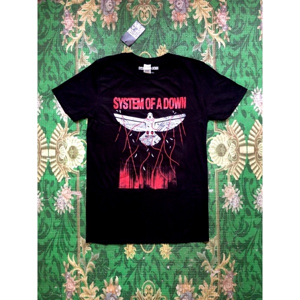 เสื้อยืดโอเวอร์ไซส์-เสื้อวง-system-of-a-down-สินค้านำเข้า-ลิขสิทธิ์แท้-s-4xl