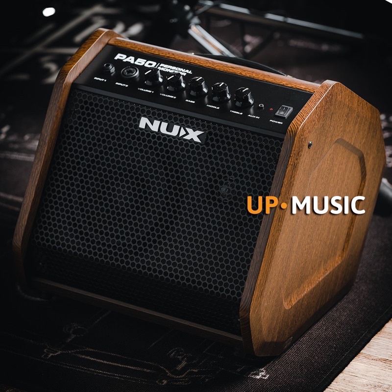 ภาพสินค้ามอนิเตอร์แอมป์ Nux PA50 สำหรับเครื่องดนตรี กลองไฟฟ้า,กีตาร์,เบส,คีย์บอร์ด,นักร้อง ฯลฯ จากร้าน upmusicstore บน Shopee ภาพที่ 2