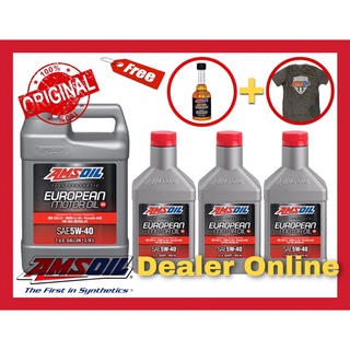 Amsoil European Premium Synthetic SAE 5w-40 น้ำมันเครื่องสังเคราะห์แท้ 100%