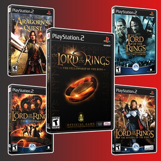 แผ่นเกม PS2 : Lord Of The Rings Collection (ครบชุด)(เลือกภาคได้)(ขายดี)