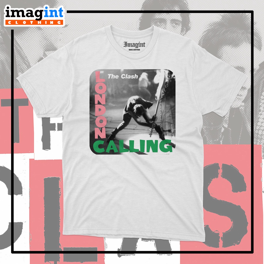 เสื้อยืดวง CLASH - LONDON CALLING | Shopee Thailand