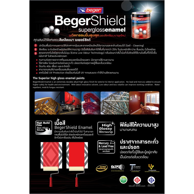 สีน้ำมัน-เบเยอร์ชิลด์-ซูเปอร์กลอส-อีนาเมล-สีเคลือบเงา-begershield-supergloss-enamel-ขนาด-1-แกลลอน