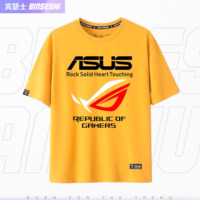 [COD]ASUS Gamer Kingdom ROG Prodigal Eyes โลโก้เสื้อผ้าผู้ชายและผู้หญิง ...