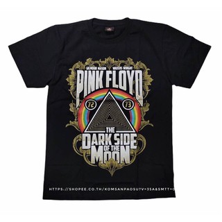 เสื้อยืดวง Pink Floyd The Dark side of the moon