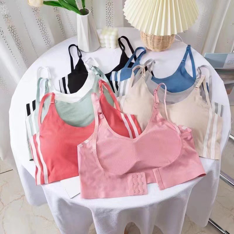 แฟชั่นบรา-ไร้โครง-เสื้อสายเดี่ยวครึ่งตัว-โชว์ข้างเซ็กซี่มาก-v104