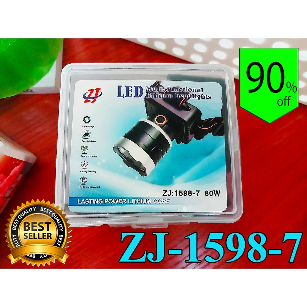 ไฟฉายคาดหัว LED HIGH POWER HEADLAMP รุ่น ZJ15987**สินค้าหมด**ขอ