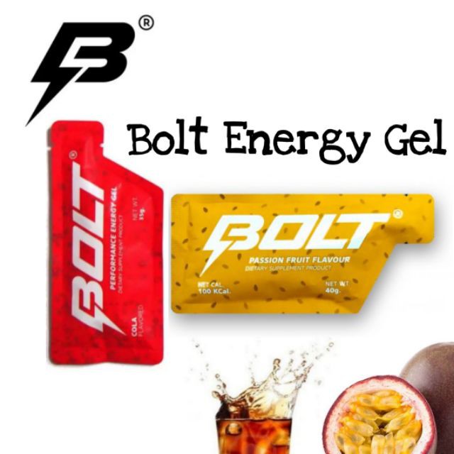ภาพหน้าปกสินค้าBolt Energygel เจลให้พลังงานยี่ห้อโบลท์