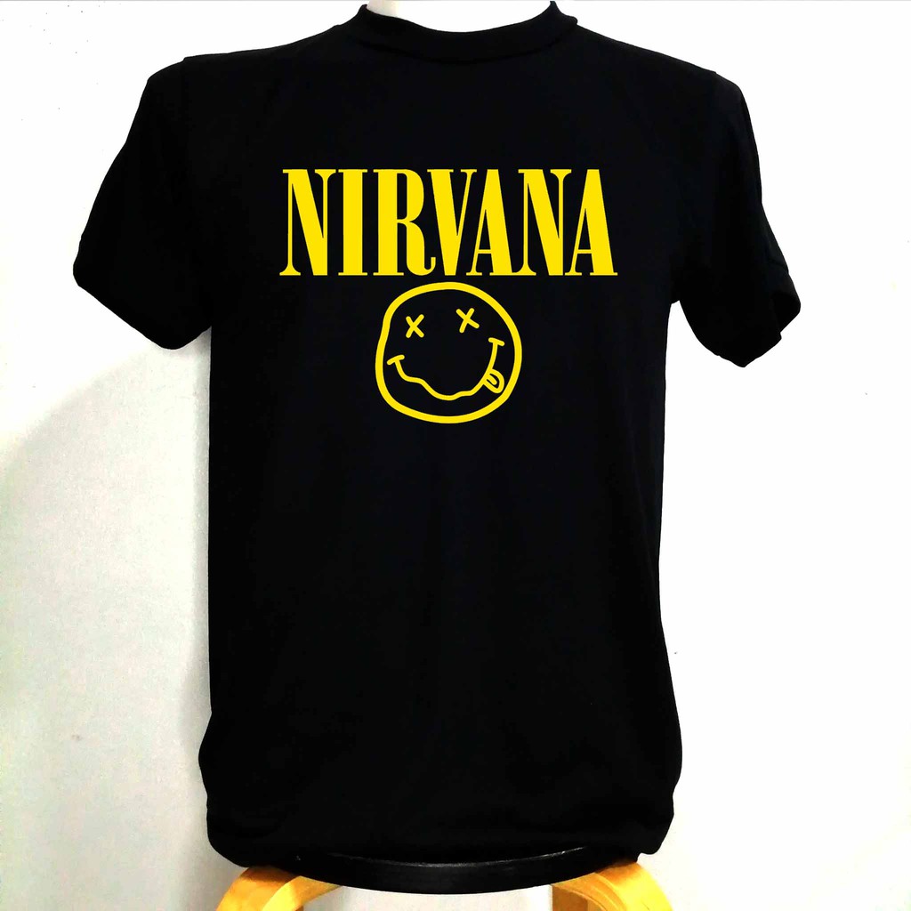 เสื้อวงดนตรี-nirvana