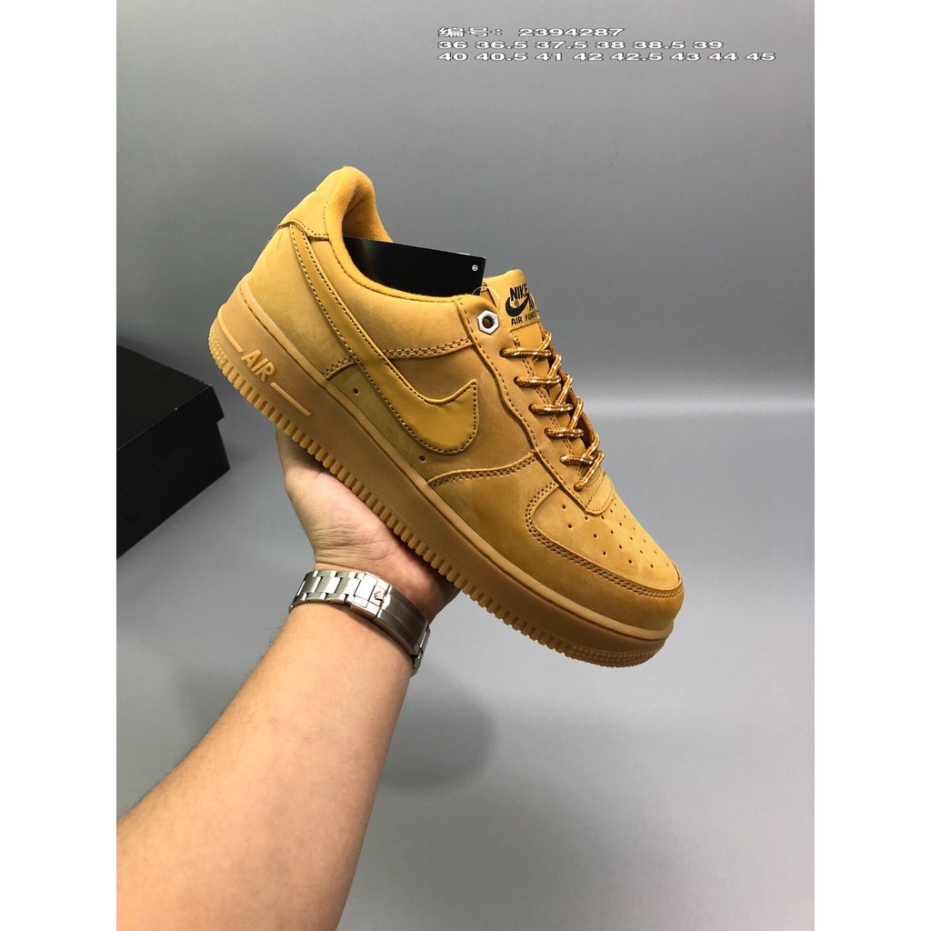 nike-air-force-1-af1-wheat-low-top-board-shoes-casual-shoes-women