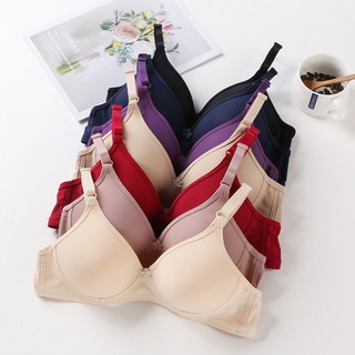 สินค้าพร้อมส่งจากไทย💥Angle Bra 💥 (N324)  เสื้อใน เสื้อชั้นในทรงเล็ก เรียบง่าย ไม่มีโครง บางเบา