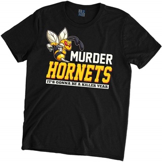 T-shirt  22nd เสื้อยืด พิมพ์ลาย Century Murder Hornets ItS Gonna Be A Killer Year สําหรับผู้ชายS-5XL
