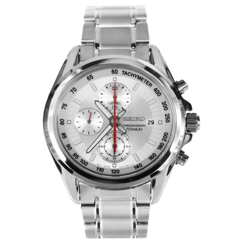 Seiko titanium 2025 chronograph watch