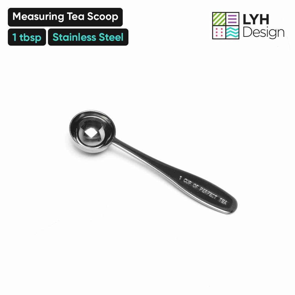 LYH Design Stainless Steel Measuring Tea Scoop (1 tbsp) Shopee Thailand