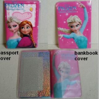 หุ้ม ปกพาสปอร์ต PassPort(หุ้ม ปก book bank ปกสมุดบัญชี ธนาคาร ได้ค่ะ) ลาย เจ้าหญิงหิมะ Frozen ขนาด 9.5x13.5ซม.