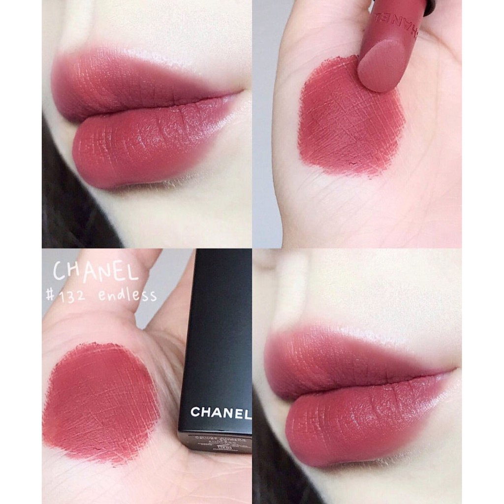 Etableret teori Glamour springvand พร้อมส่ง Chanel Rouge Allure Velvet Extreme Intense Matte Lip Colour #132  ENDLESS | Shopee Thailand