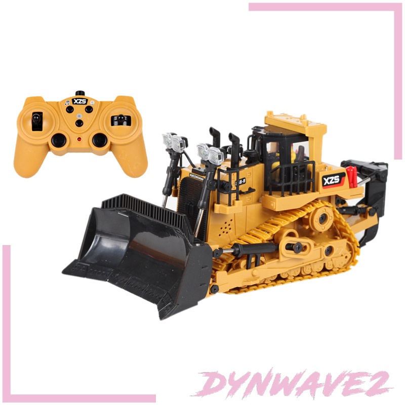 dynwave2-ของเล่นเครื่องเล่นเสียงไฟฟ้า-rc-bulldozer-light-amp-เครื่องยนต์ขับเคลื่อนรถยนต์