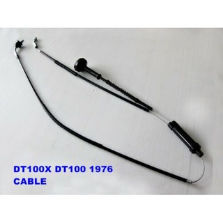 YAMAHA DT100X DT100 year 1976 THROTTLE CABLE "GRADE A" // สายคันเร่ง มอเตอร์ไซค์ยามาฮ่า สินค้าคุณภาพดี