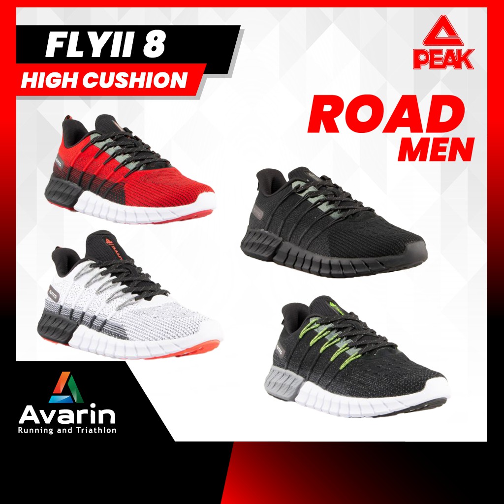 peak-flyii-8-m-รองเท้าวิ่งถนนที่มีจุดเด่นอยู่ที่ระบบรองรับแรงกระแทก