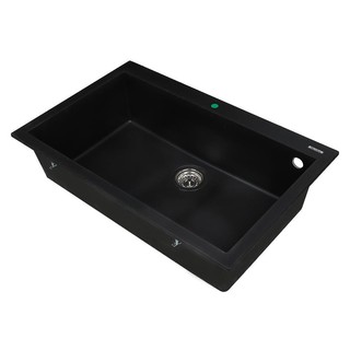 Embedded sink SINK BUILT 1BOWL METRIX KIN100BL Sink device Kitchen equipment อ่างล้างจานฝัง ซิงค์ฝัง 1หลุม METRIX KIN100