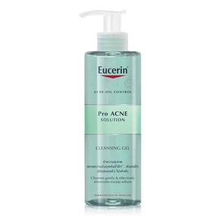 🌈ของเเท้/มี คสบ🌈 Eucerin Pro Acne Solution Cleansing Gel 200ml EXP2025
