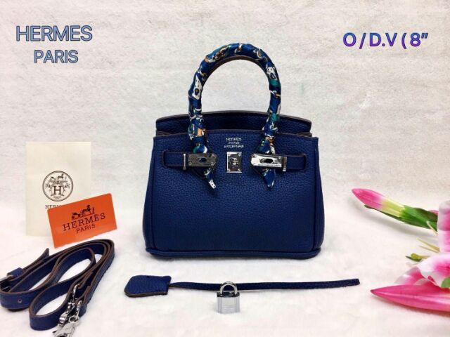 กระเป๋าแบรนด์เนม-hermes-เกรด-พรีเมี่ยม-ถ่ายภาพจากของจริงทุกภาพ-size-8-นิ้ว-โดยประมาณ