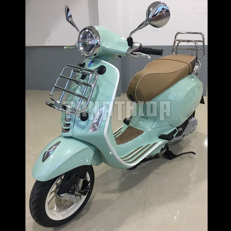 ภาพหน้าปกสินค้าผ้าคลุมรถมอเตอร์ไซค์ สำหรับ Vespa คลุมได้ทุกรุ่น จากร้าน tanathida บน Shopee