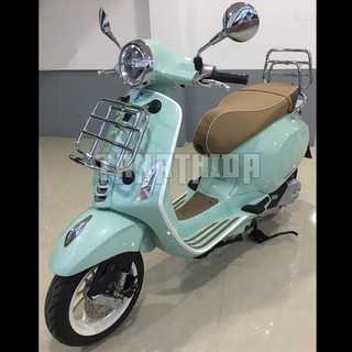 ภาพขนาดย่อของภาพหน้าปกสินค้าผ้าคลุมรถมอเตอร์ไซค์ สำหรับ Vespa คลุมได้ทุกรุ่น จากร้าน tanathida บน Shopee