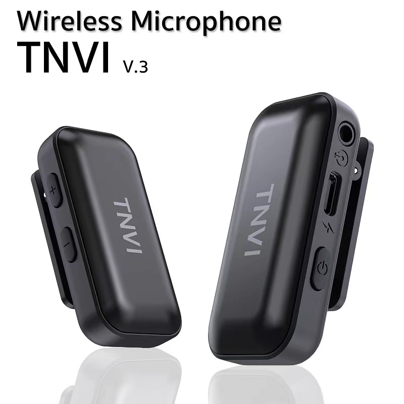 tnvi-mini-wireless-microphoneชุดไมค์โครโฟนไร้สาย-รองรับการใช้งานกับมือถือและกล้องทุกประเภท-สำหรับไลฟ