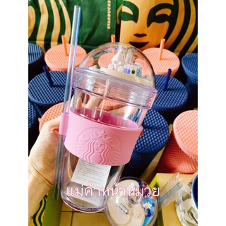 🧜‍♀️Starbucks Pink Thai Symbolic Fun Cup 🌸Thailand only🌸