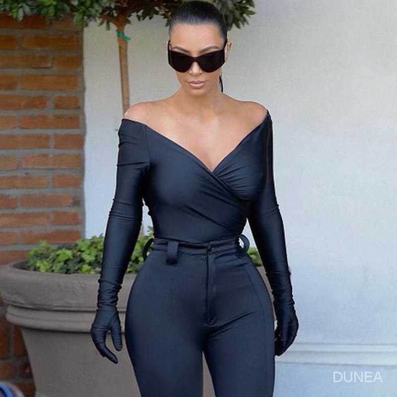 sexy-women-v-neck-solid-long-sleeve-street-bodysuit-kilm