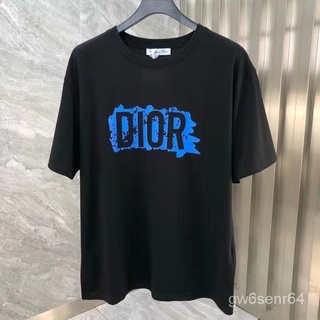 เสื้อยืดพิมพ์ลายแฟชั่นDIOR [ใหม่] เสื้อยืด Unisex ไม่ซ้ำใคร ใครเห็นก็อิจฉา ใส่ก่อน เท่ก่อน [Limited Edition]