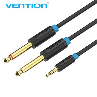 สายเคเบิ้ล Vention Jack 3.5 มม. to 6.35 สำหรับเครื่องขยายเสียงลำโพง