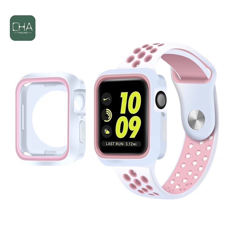 เคสแอปเปิ้ลวอช-พร้อมส่ง-case-silicon-เคส-สําหรับ-appl-e-watch-series-8-7-6-5-4-3-2-1-ขนาด38-40-41-42-44-45mm