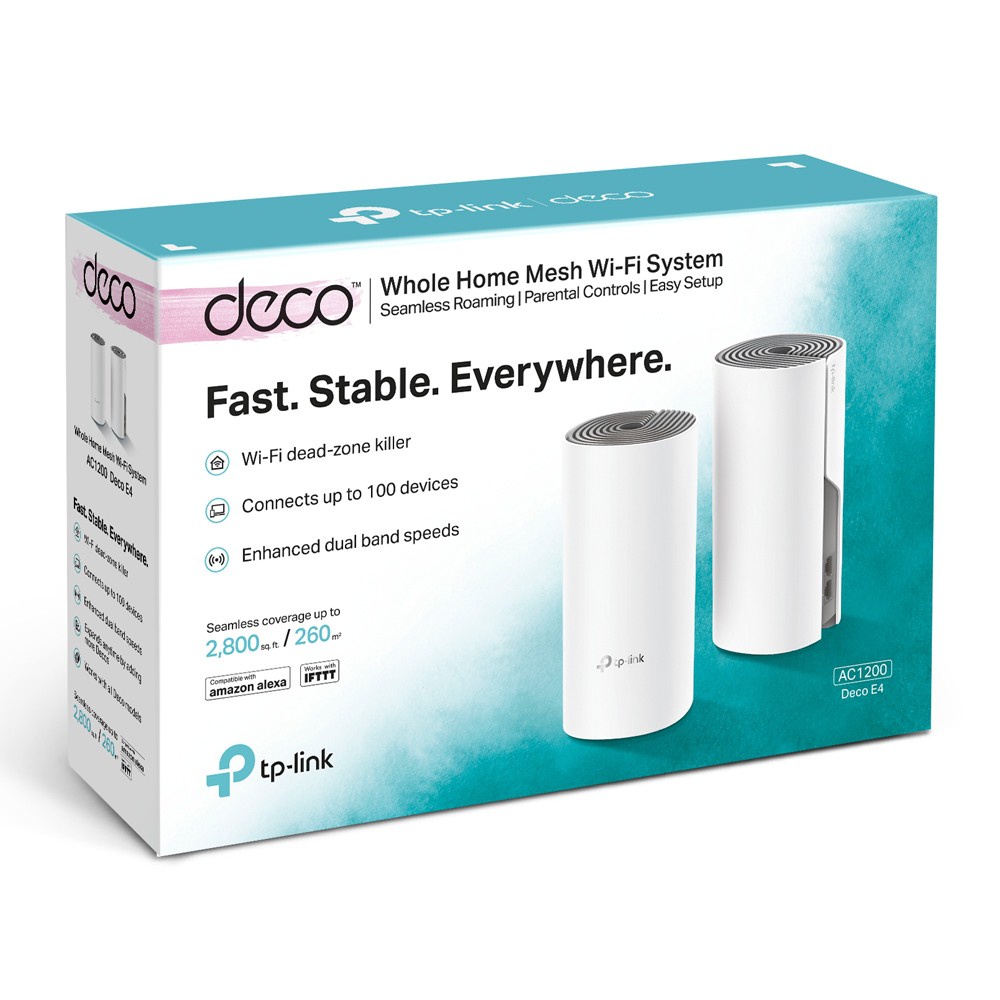 mesh-wi-fi-เครือข่ายไวไฟ-tp-link-deco-e4-ac1200-2-pack